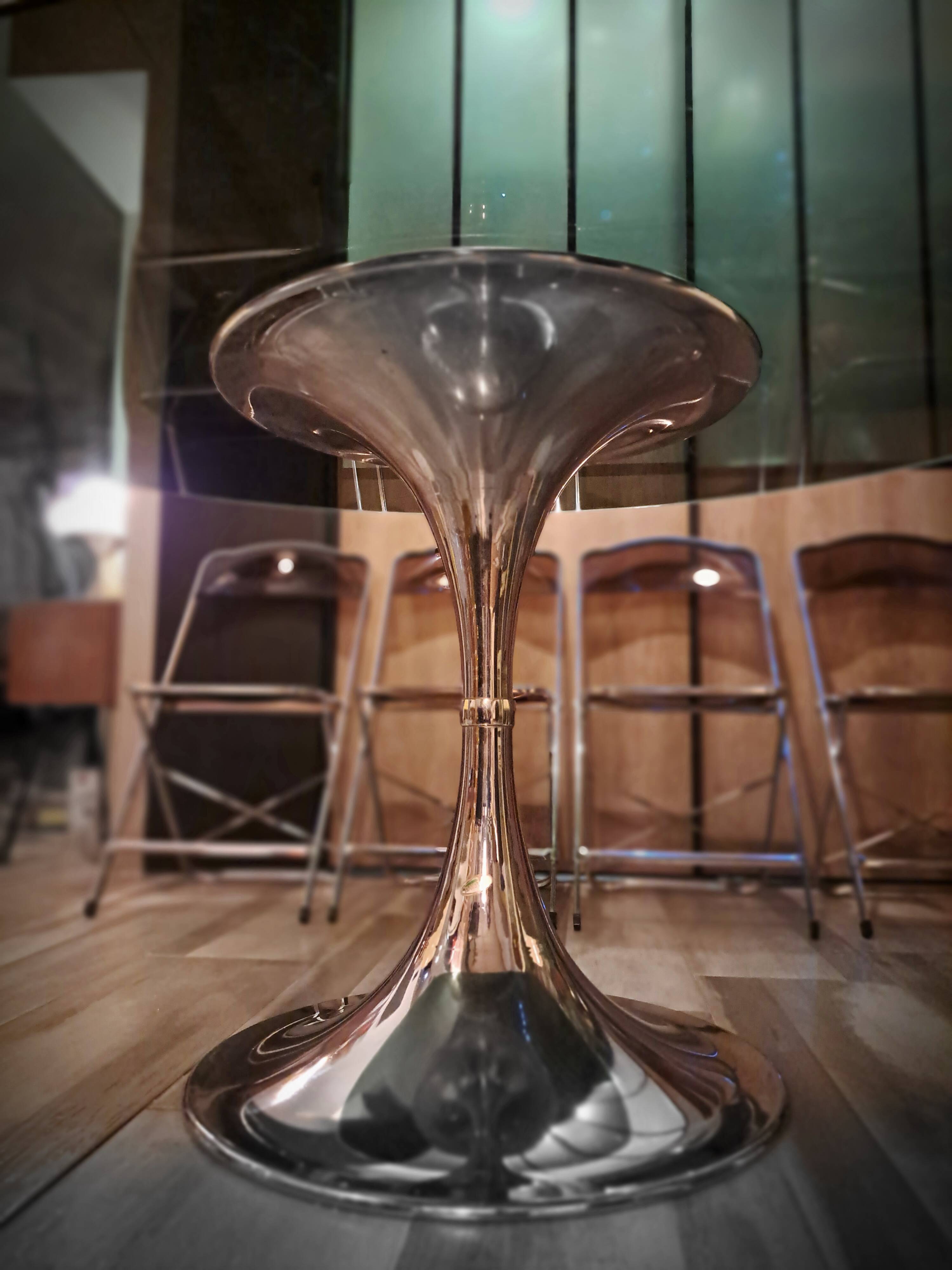 Oval table circa 1970