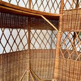 Rattan and wicker bar from the 50s/60s
