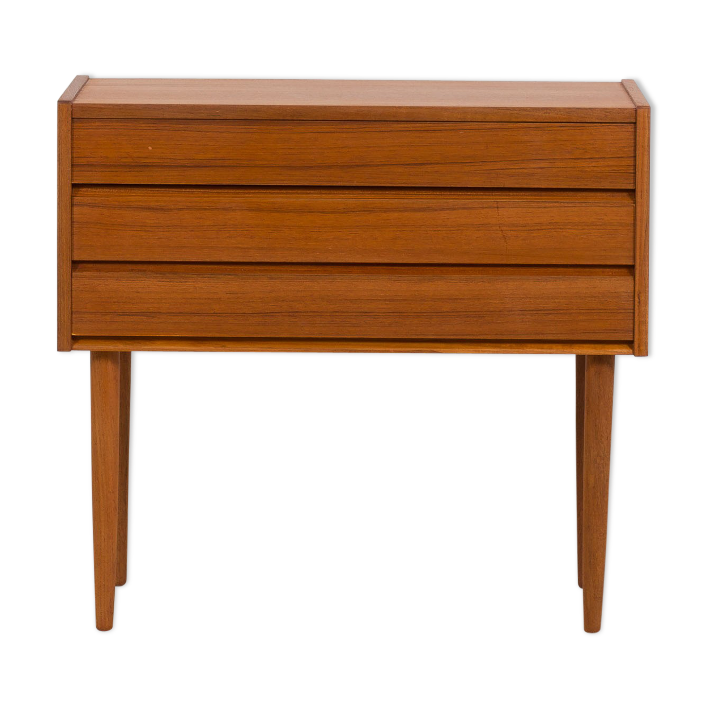 Danish entry chest or teak nightstand dresser, 1970s