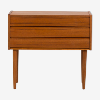Danish entry chest or teak nightstand dresser, 1970s