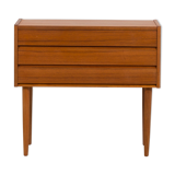 Danish entry chest or teak nightstand dresser, 1970s