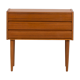 Danish entry chest or teak nightstand dresser, 1970s