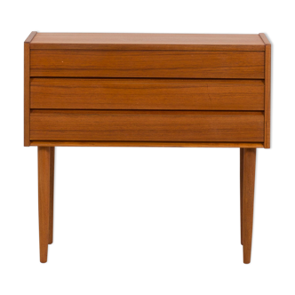 Danish entry chest or teak nightstand dresser, 1970s