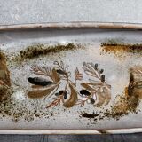 60s ceramic potter oval dish