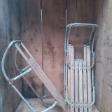 Traîneau pliable vintage - 4 disponibles