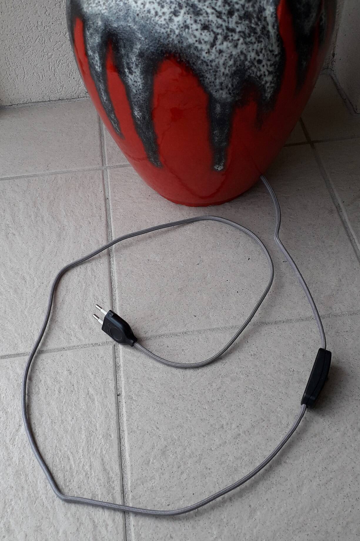 Bay ceramic floor lamp base