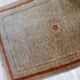 Handmade Chinese vintage carpet 64cm x 97cm 1970s