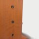 Vintage modular secretary shelf bookcase in teak from the 60s