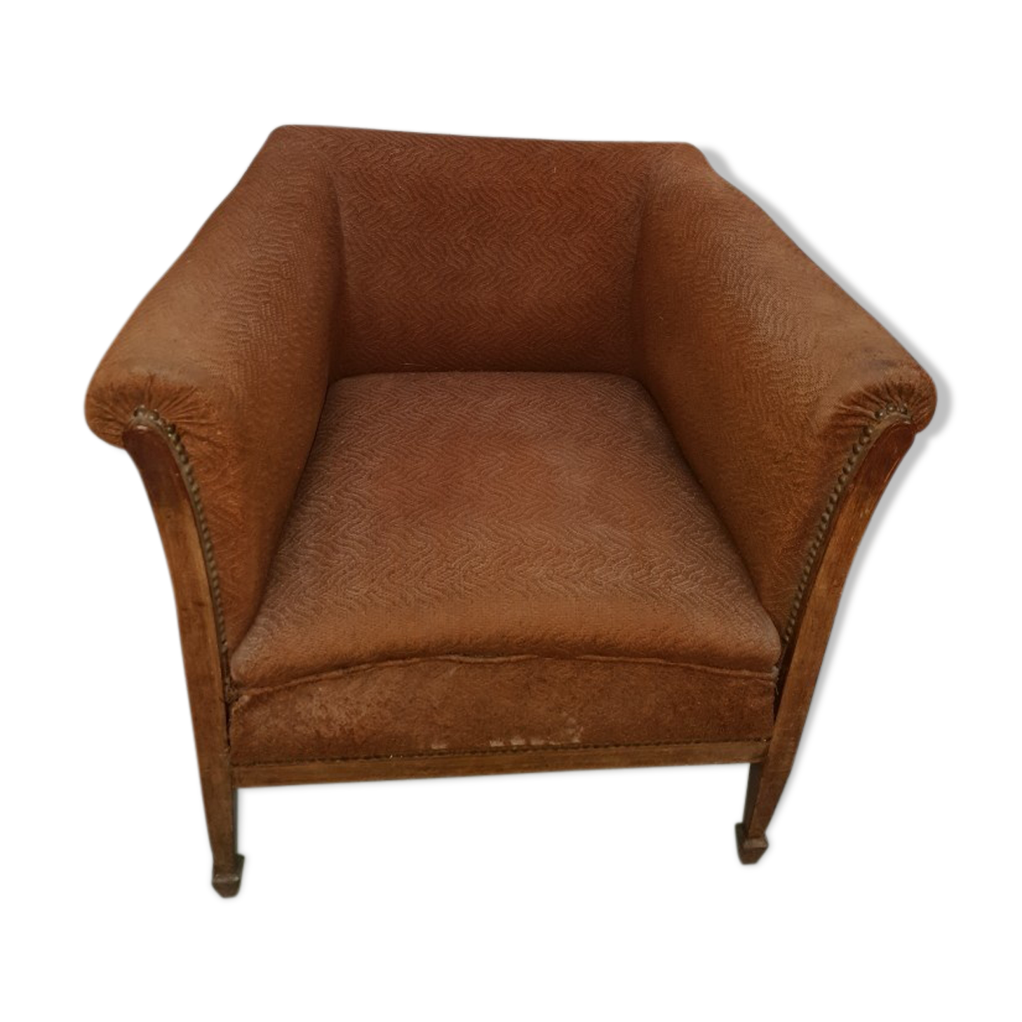 Convertible art deco armchair