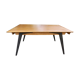 Large table with compass legs. Italian design 1960