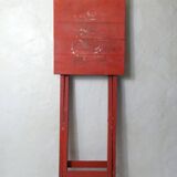 old folding wooden side table
