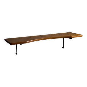 Wall-mounted desk by Charlotte Perriand, France, 1950s