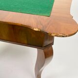 Large flat desk Biedermeier in cherry veneer, Circa 1815 Austria