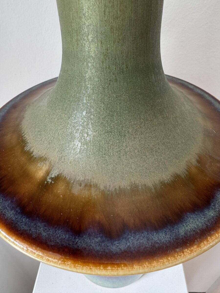 Vintage Danish table lamp by Einar Johansen for Søholm Stoneware, 1970s