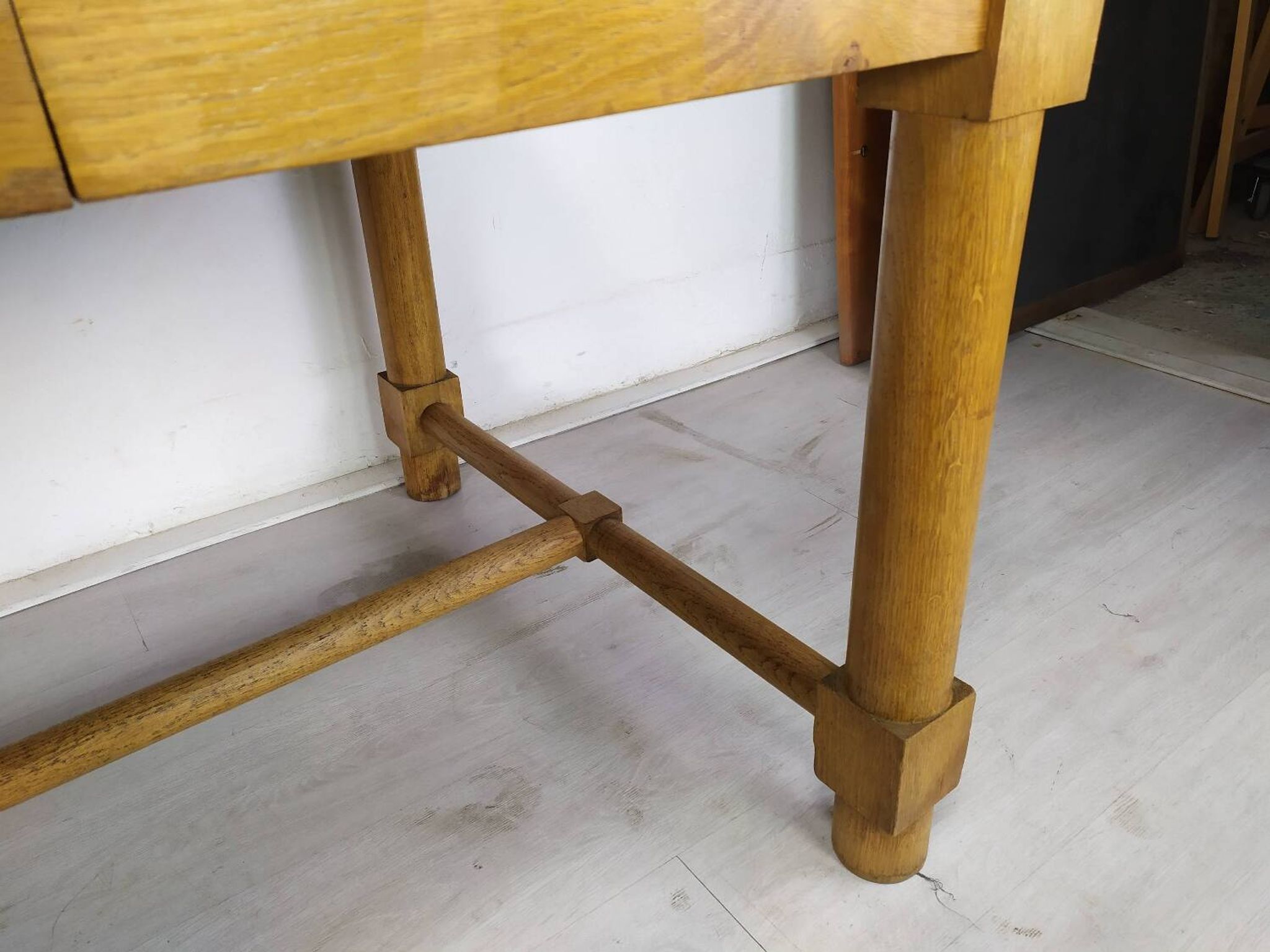 Jacques adnet art deco desk