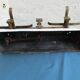 White enamelled cast-iron roberval balance