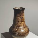 Stoneware vase by Jacques Pouchain, France, 1960