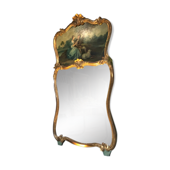 Trumeau ancien de style Louis XV 78x150cm