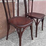 "Fischel" bistro chairs (pair)