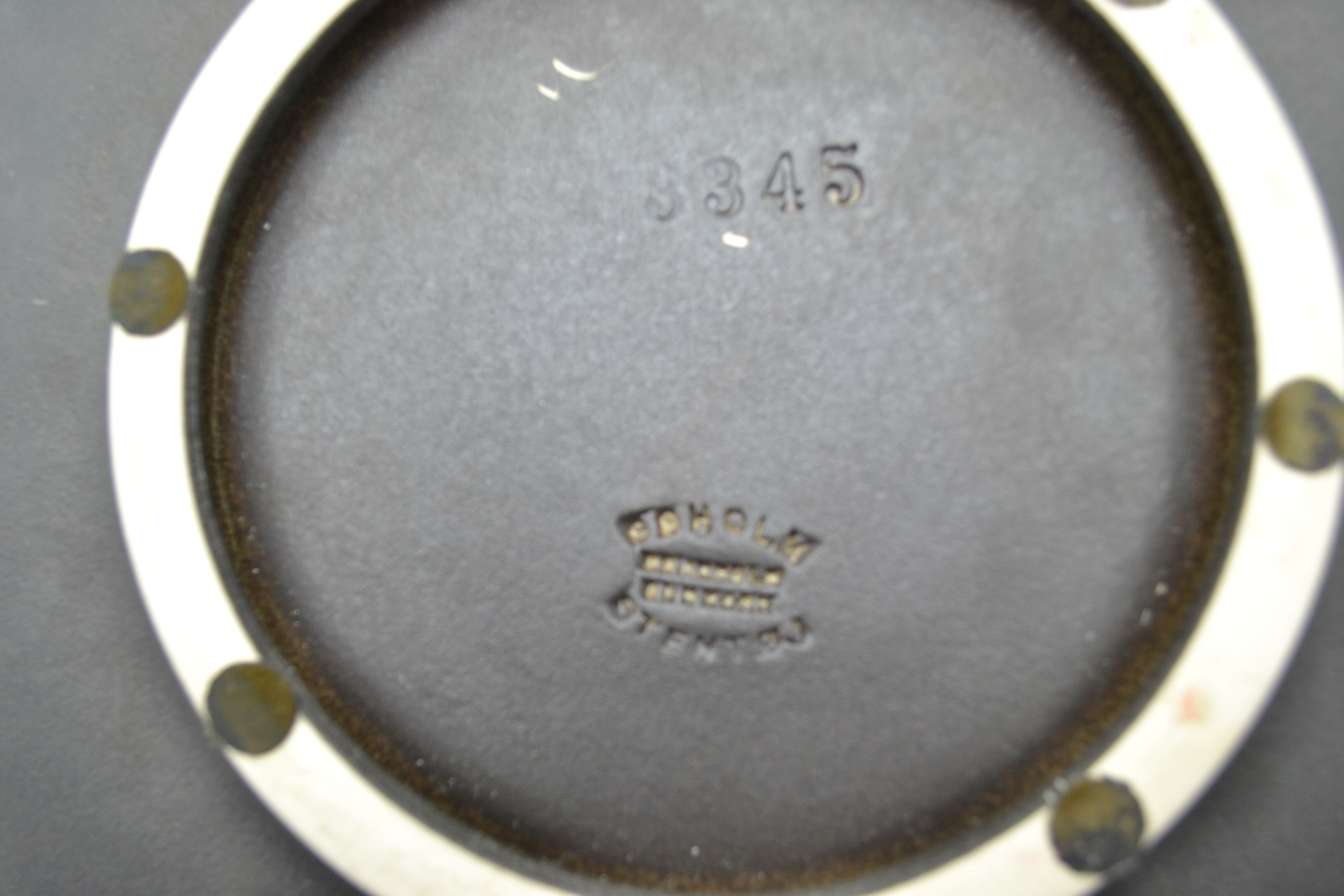 Einar Johansen's EJ64 series sandstone dish for Soholm Stentoj