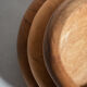 Bowl or monoxyl teak cut d:25.5
