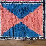 Boucherouite "taddert" rug 100x285cm