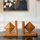 Brutalist bookends