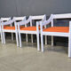 Ensemble de 4 fauteuils Carimate par Vico Magistretti, années 1960.