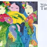 Art poster after Walasse TING, Untitled in blue and green (vertical format)