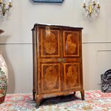 Armoire en marqueterie de style Louis XV, époque Napoléon III XIX eme