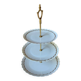 Silent plate three plates Limoges Charles Ahrenfeldt