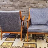 Pair of Scandinavian armchairs, 1960