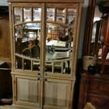 Cabinet with beveled mirrors and aero gummed