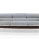 Three-seater beech canapé from the 1970s by Hikor, Czechoslovakia.