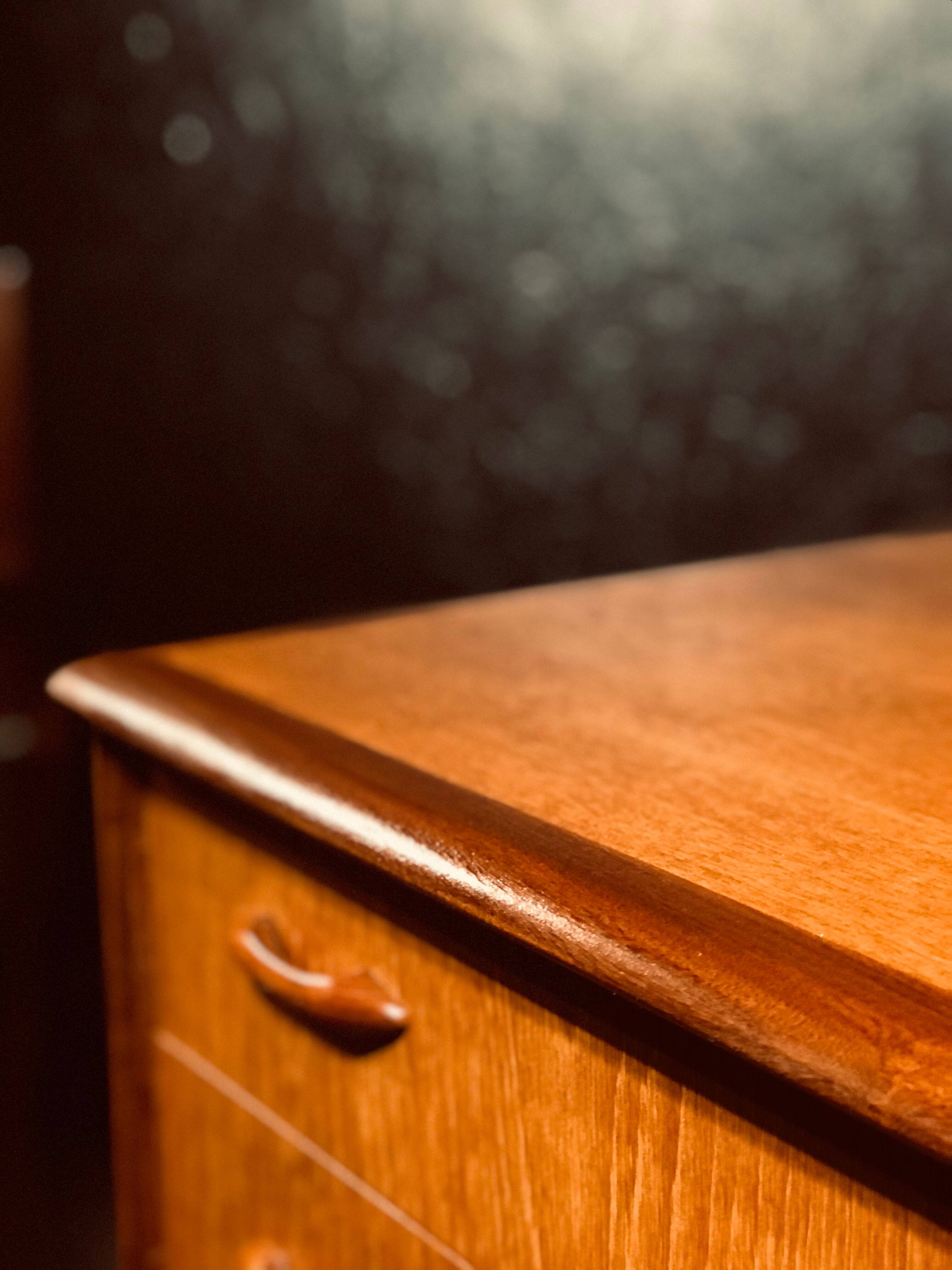 Mid-century english teak chest of drawers, 1960s