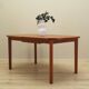 Table en teck, design danois, années 1970, fabricant : Farstrup Møbler