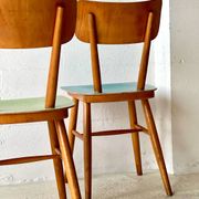 Chaises de salle à manger de Ton, années 1950.