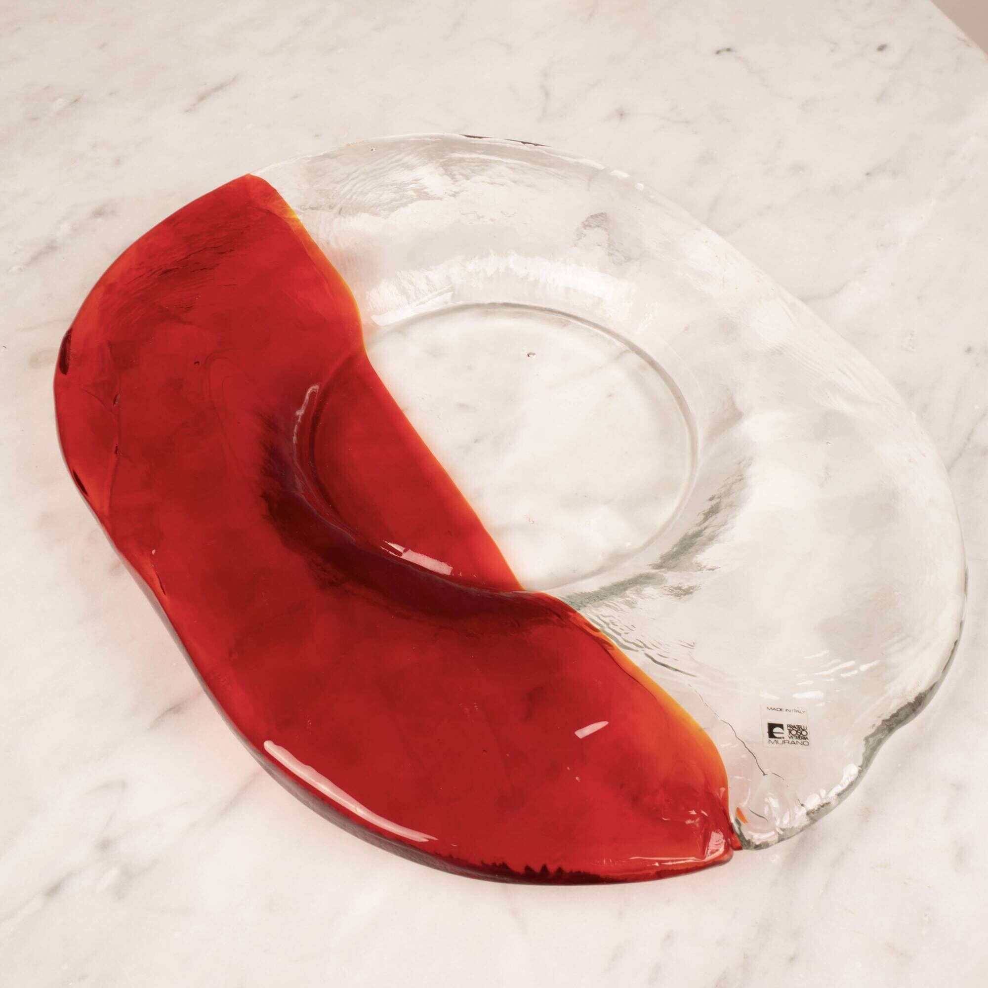 Pocket emptier by Renato Toso for Fratelli Toso Murano 1960