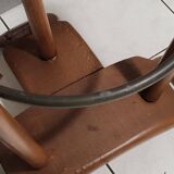 Bar stool, brutalist, Carl Malmsten
