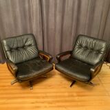 Pair of armchairs by Carl Straub Germany 1960s