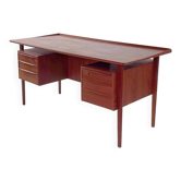 Vintage Danish freestanding desk by Peter Løvig Nielsen