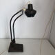Vintage lamp 1960 office architect Ledu chocolate - 52 cm