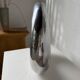 Round aluminium loop vase