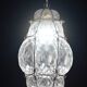 Venetian transparent lantern, Murano glass, Italy, 1970s