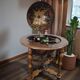 Vintage bar globe / bar furniture with decorative globe