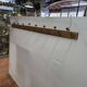 1960s school coat rack with 10 hooks