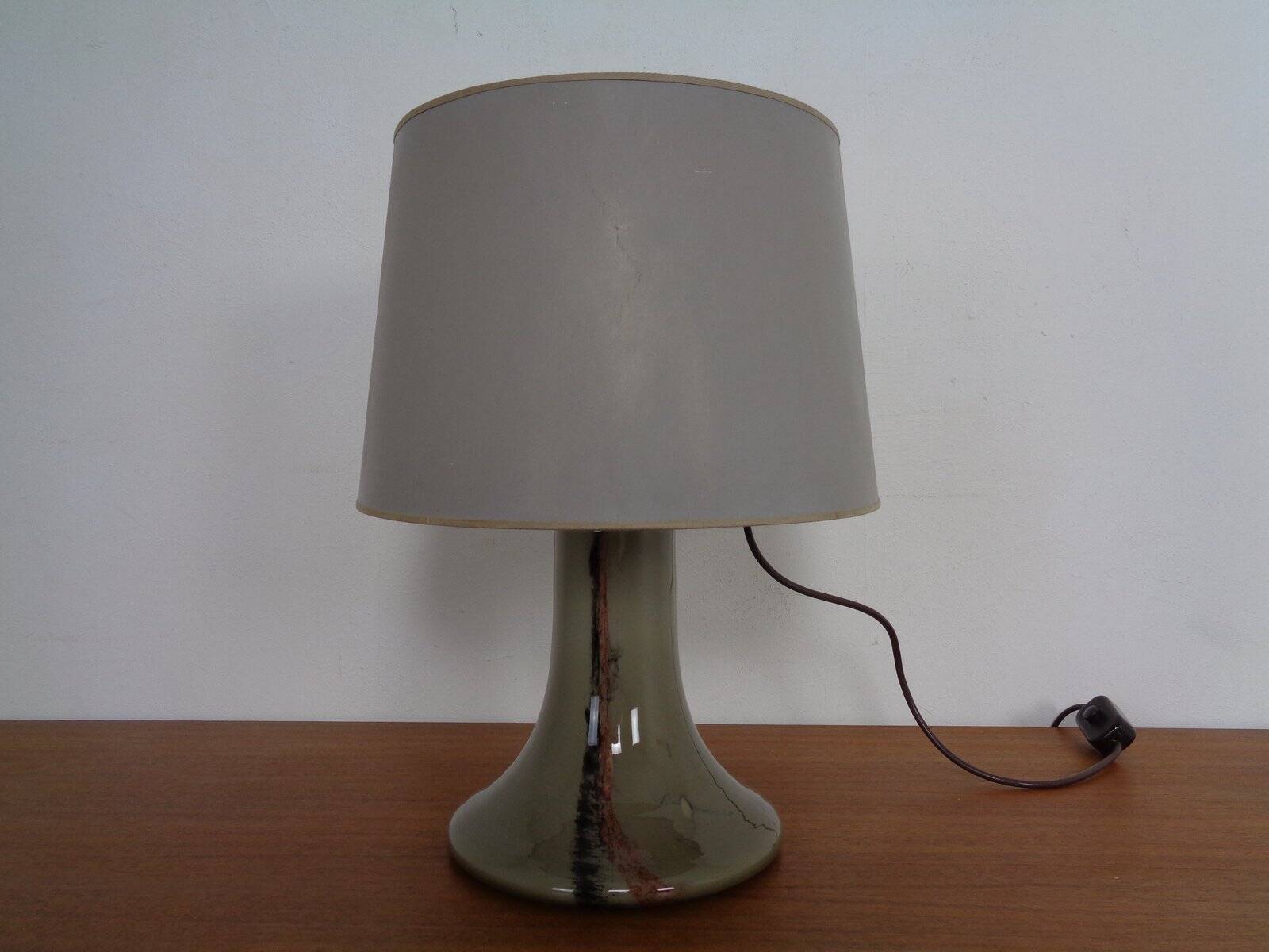 Glass Floor Lamp by Peil & Putzler, 1970s