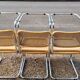 Set of 6 B32 chairs Marcel Breuer Italy design -1970s