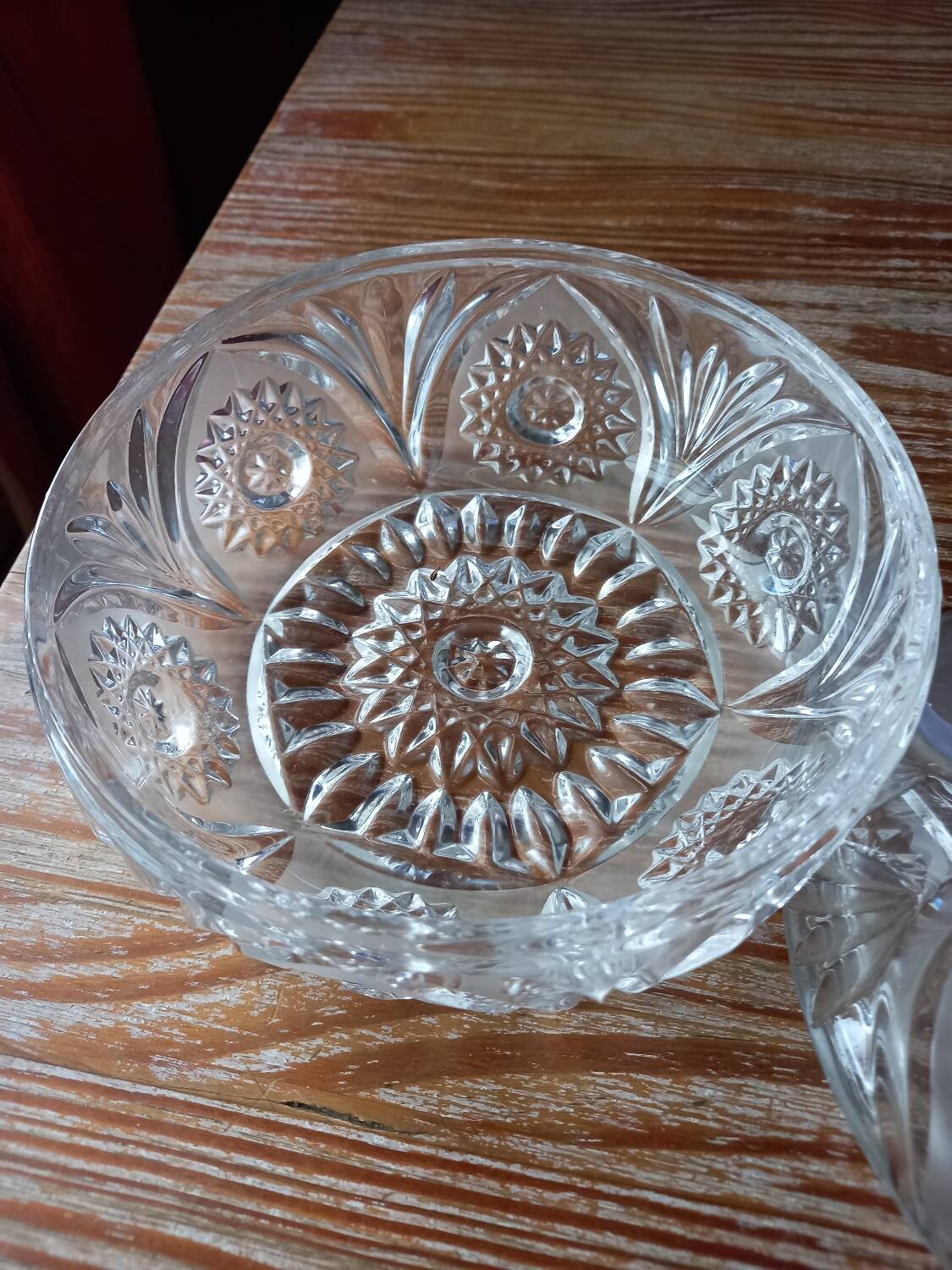 Crystal candy dish