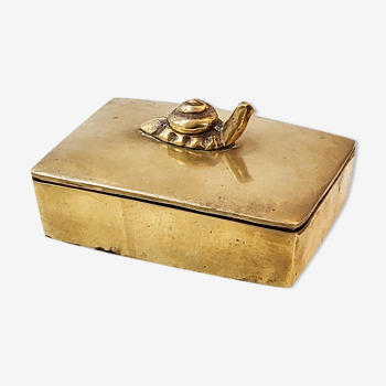 Vintage bronze box